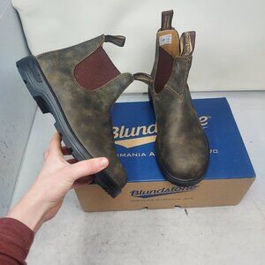 Blundstone WOMENS Chelsea Rustic Brown Boot